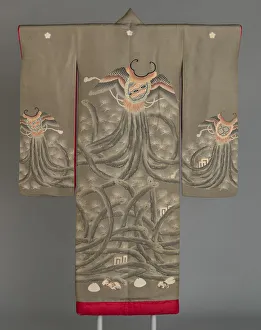 Kite Prints: Uchikake, Japan, Meiji period (1868-1912), c. 1880. Creator: Unknown