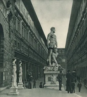 Uffizi Prints: Uffizi Gallery, Florence, Italy, 1927. Artist: Eugen Poppel