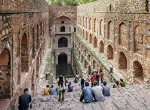 Silk Road Prints: Ugrasen ki Baoli, Stepwell, India, 2023. Creator: Peter Thompson