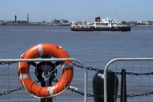 UK, Liverpool, Mersey ferry, 2009. Creator: Ethel Davies