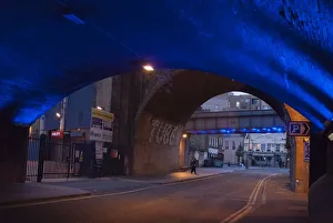 Ethel Prints: UK, London, near Southwark Station, 2009. Creator: Ethel Davies