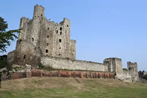 UK, Rochester, Rochester Castle, 2009. Creator: Ethel Davies