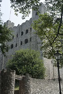 UK, Rochester, Rochester Castle, 2009. Creator: Ethel Davies UK, Rochester, Rochester Castle, 2009. Creator: Ethel Davies
