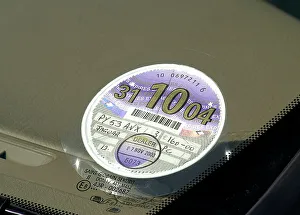 Duty Prints: UK Tax Disc