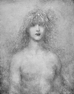 Naked Gallery: Uldra, The Scandinavian Spirit of the Rainbow in the Waterfall, 1884, (1917)
