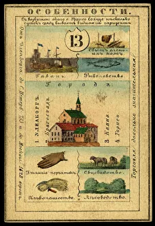 Russian Text Prints: Uleaborg Province, 1856. Creator: Unknown