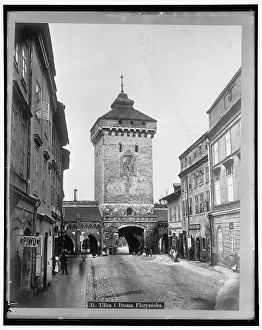 Krakow Poland Prints: Ulica I Brama, Floryanska, between 1910 and 1920