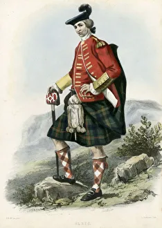 Ulric, from The Clans of the Scottish Highlands, pub. 1845 (colour lithograph) Ulric, from The Clans of the Scottish Highlands, pub. 1845 (colour lithograph)