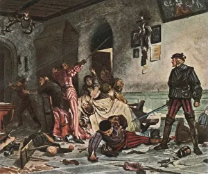 Fight Collection: Ulrich Von Hutten, 1516, (1936). Creator: Unknown