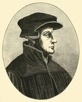 Reformer Collection: Ulrich Zwingli, c1500-1530, (1890). Creator: Unknown