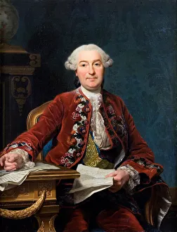 Ulrik Scheffer (1716-1799), 1763. Artist: Roslin, Alexander (1718-1793) Ulrik Scheffer (1716-1799), 1763. Artist: Roslin, Alexander (1718-1793)