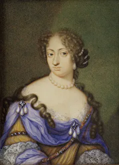 Pierre Signac Prints: Ulrika Eleonora d ä, Queen of Sweden, 1682. Creator: Pierre Signac