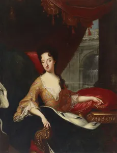 Cushion Prints: Ulrika Eleonora the Elder, c1687. Creator: Jaen Starbus