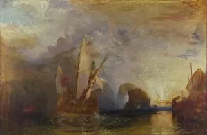 Turner Gallery: Ulysses deriding Polyphemus, 1829. Artist: Turner, Joseph Mallord William (1775-1851)