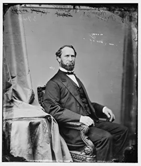 Chief Justice Collection: Ulysses Mercur of Pennsylvania, between 1860 and 1875. Creator: Unknown