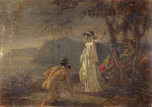 Shipwreck Prints: Ulysses and Nausicaa, c1772-1845. Artist: Robert Smirke