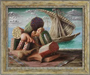Giant Prints: Ulysses and Polyphemus, 1929. Creator: Savinio, Alberto (1891-1952)