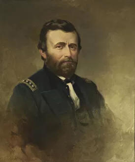 Grant Ulyssess Collection: Ulysses S. Grant, 1869. Creator: Samuel Bell Waugh