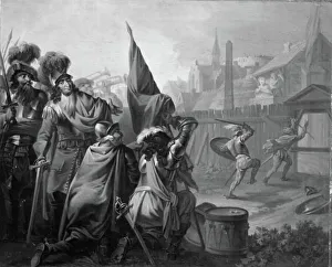 Lorentzen Christian August Prints: Ulysses von Ithacia, Act II, Scene 9; Holberg Gallery
