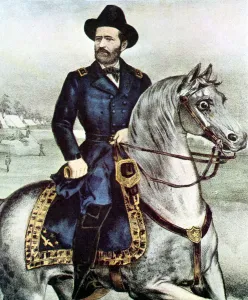 Ulysses Simpson Prints: Ulyssess Grant, American soldier, 1863