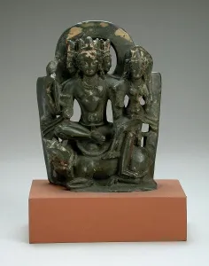 Shiva Prints: Uma-Maheshvara, 10th century. Creator: Unknown