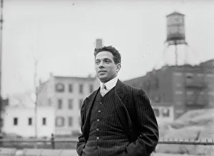 Pinstripe Prints: Umberto Blaisie, 1910. Creator: Bain News Service