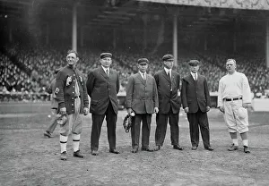 Umpires, World Series, 13, 1913. Creator: Bain News Service
