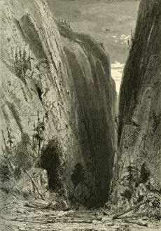 Ca±on Gallery: Umpqua Canon, 1872. Creator: Robert Swain Gifford