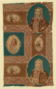 Uncle Tom's Cabin (Furnishing Fabric), United States, after 1852. Creator: Unknown Uncle Tom's Cabin (Furnishing Fabric), United States, after 1852. Creator: Unknown