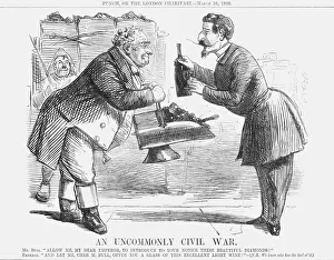 Wine Bottle Prints: An Uncommonly Civil War, 1860