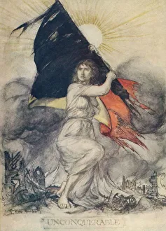 Resistance Prints: Unconquerable, c1914, (1914). Artist: Arthur Rackham