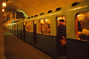 Metro Prints: Underground Railway, Leningrad, 1970s. Artist: CM Dixon