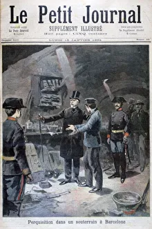 Terrorism Prints: Underground search for anarchists, Barcelona, 1894