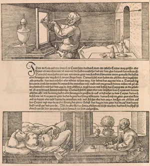 Observing Prints: Underweysung der Messung (Nuremberg, 1538), 1538, 1527, 1532. 1538, 1527, 1532