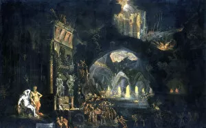 Cave Collection: The Underworld, c1613-c1644. Artist: Francois de Nome