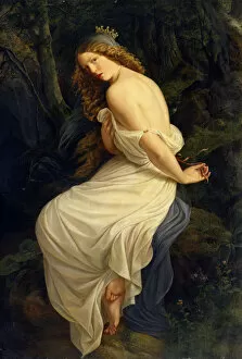 Beauty Collection: Undine, 1843. Artist: Eduard Steinbruck