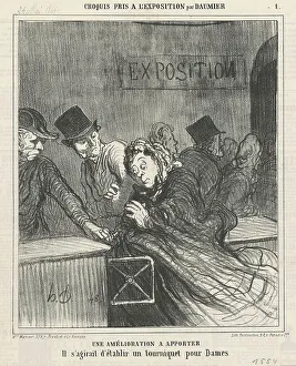 Une amelioration a apporter, 19th century. Creator: Honore Daumier