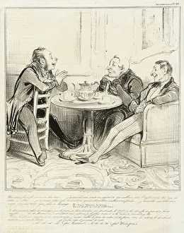 Investment Prints: Une autre fois je fis encore un bon tour.. 1838. Creator: Honore Daumier
