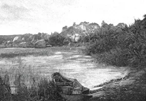 Victoria Nyanza Prints: Une baie du lac Victoria; Afrique Australe, 1914. Creator: Unknown