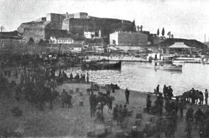 Landing Party Prints: Une base Allemande en Adriatique: L'occupation de Corfou; Le matin du 11 janvier