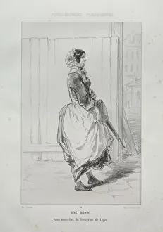 Paul Gavarni French Prints: Une Bonne. Creator: Paul Gavarni (French, 1804-1866)