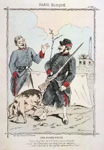 Besieged Prints: Une Bonne Prise, 1870-1871