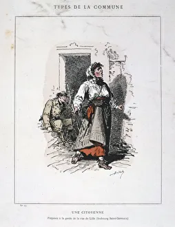 Une Citoyenne, Paris Commune, 1871