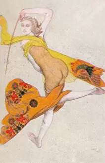 Buttocks Gallery: Une Esclave Dansante, 1922, (1923). Artist: Leon Bakst