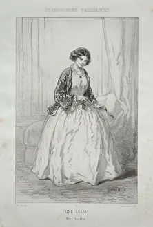 Une Lelia. Creator: Paul Gavarni (French, 1804-1866)