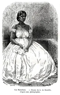 Une Mamaluca, Brazil, 19th century. Artist: A de Neuville