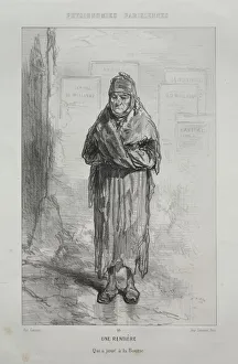 Paul Gavarni French Prints: Une Rentiere. Creator: Paul Gavarni (French, 1804-1866)