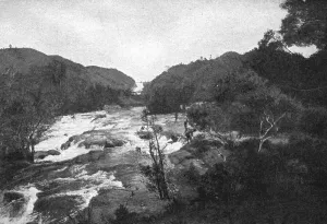 Madagascar Prints: Une riviere en foret. L'lantara; Iles Africaines de la mer des Indes