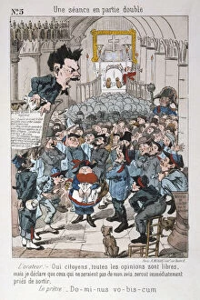 Images Dated 20th September 2005: Une Seance en Partie Double, 1871