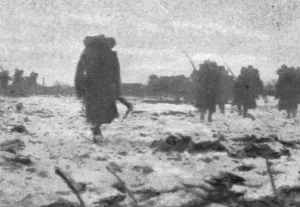 Une semaine de combats sur la rive gauche de la Meuse; 11 mars (6 heures)... 1916. Creator: Unknown